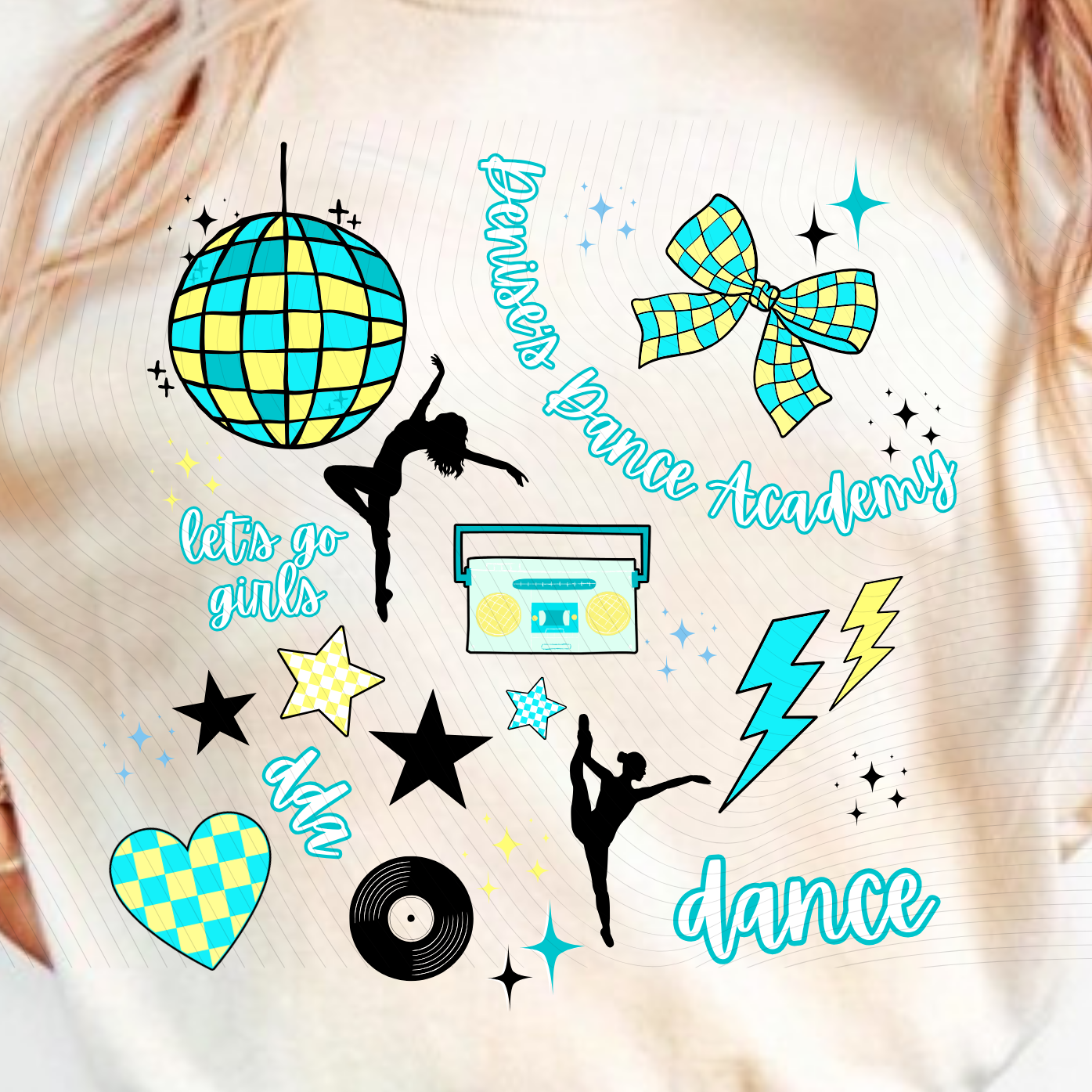 YOUTH DDA Dance Collage Tee