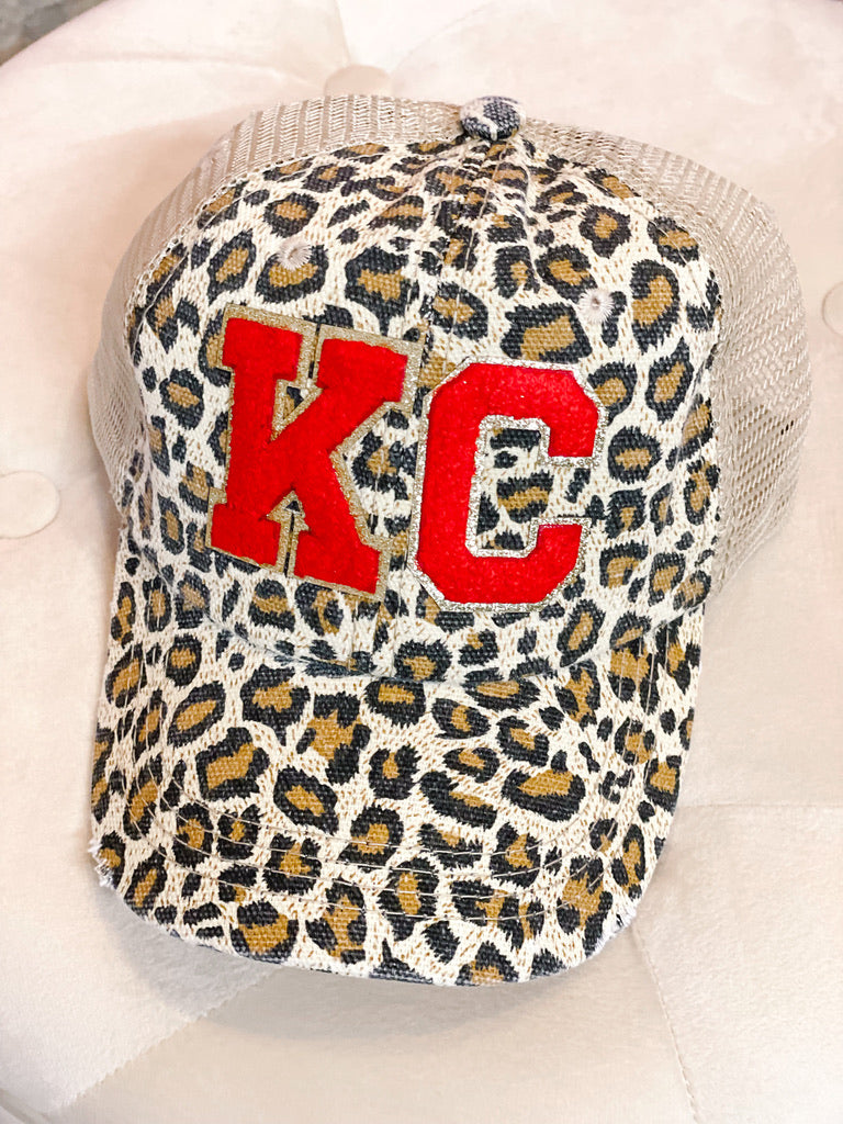 Tan Leopard w/Red KC