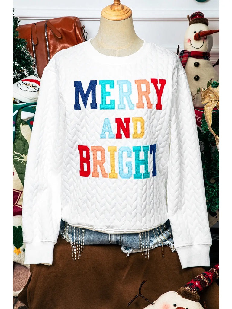 Merry & Bright Corded Fleece
