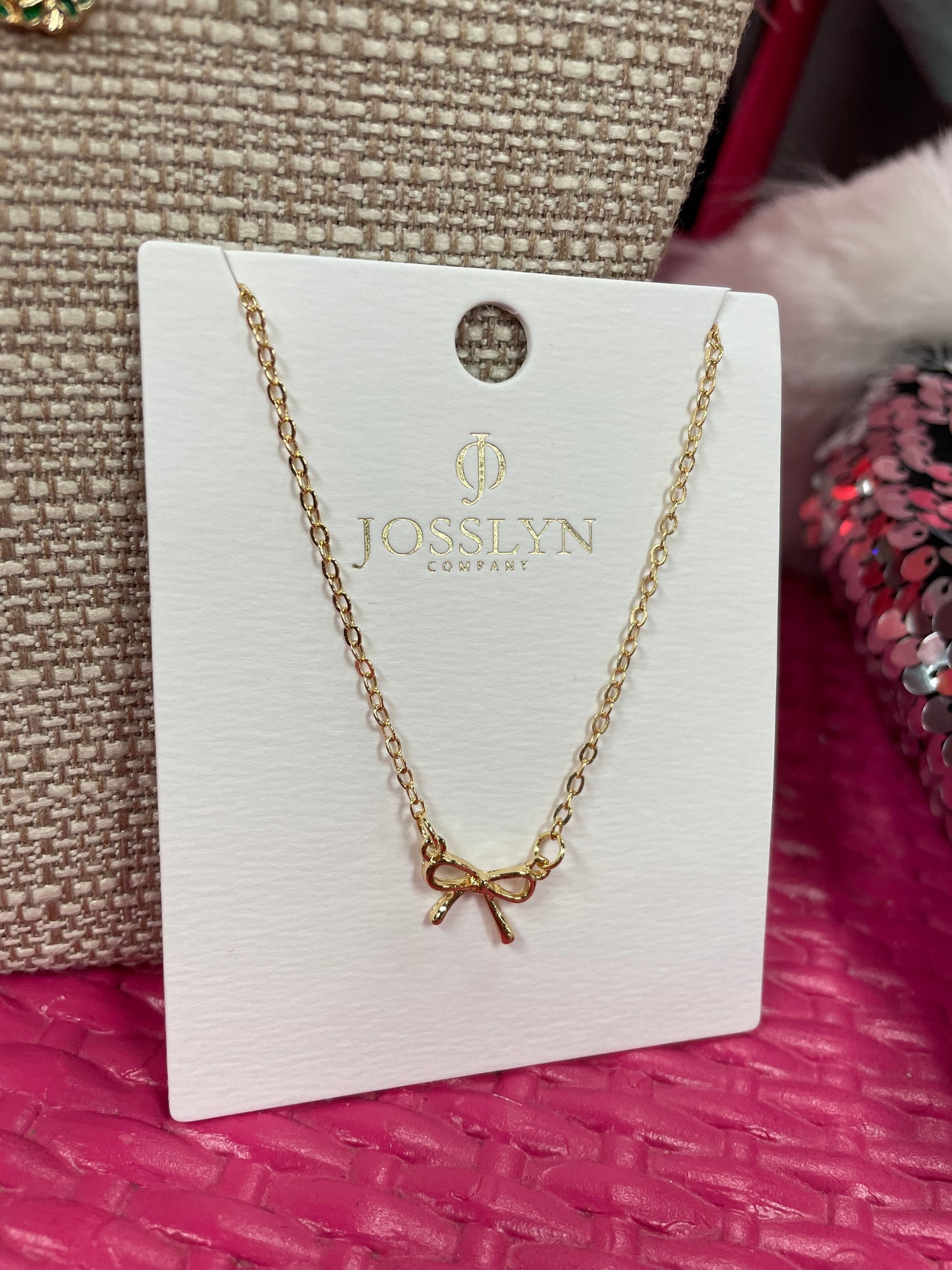 Petite Bow Necklace