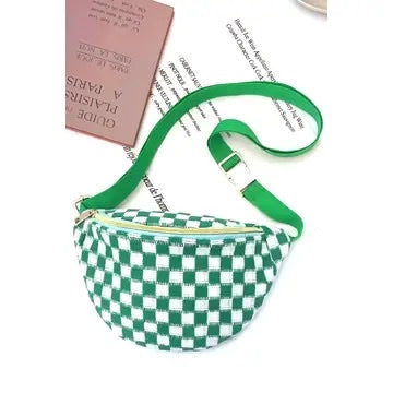 Checkered Belt Bags