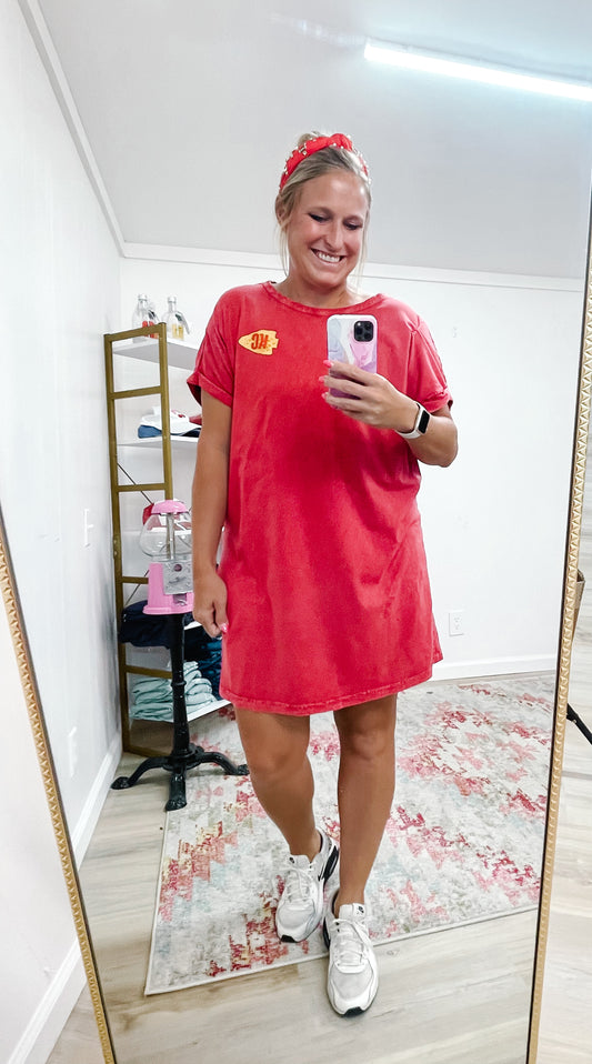 Mineral Wash KC Arrowhead Dress