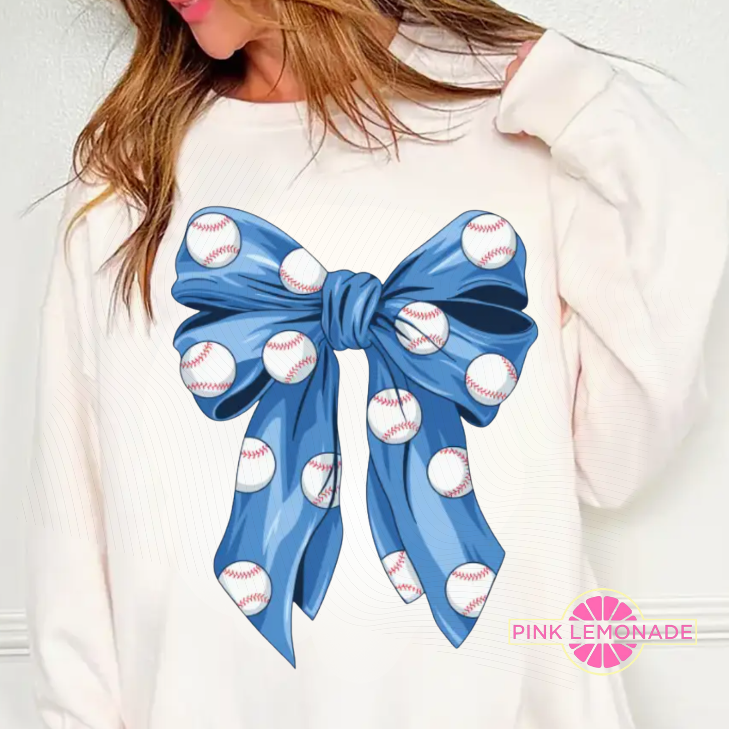 Baseball Coquette Bow Crew
