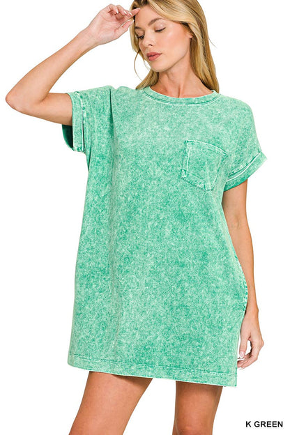 Mineral Washed TShirt Dresses