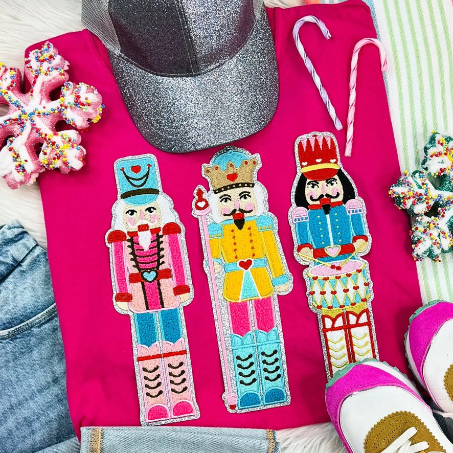 Nutcracker Patch Fleece