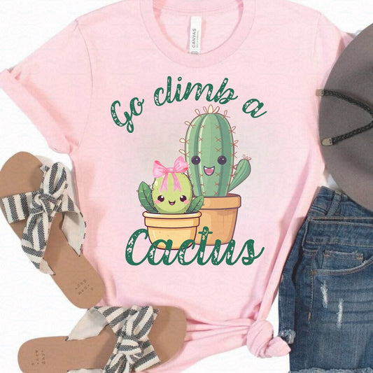Go Climb A Cactus Tee