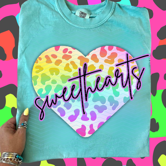 Lisa Frank Inspo- Sweethearts Tee