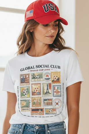Global Social Club Tee