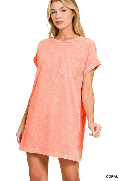 Mineral Washed TShirt Dresses