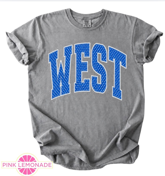 Polka Dot WEST Tee