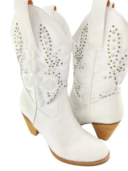 Naughty Monkey Rhinestone Boots