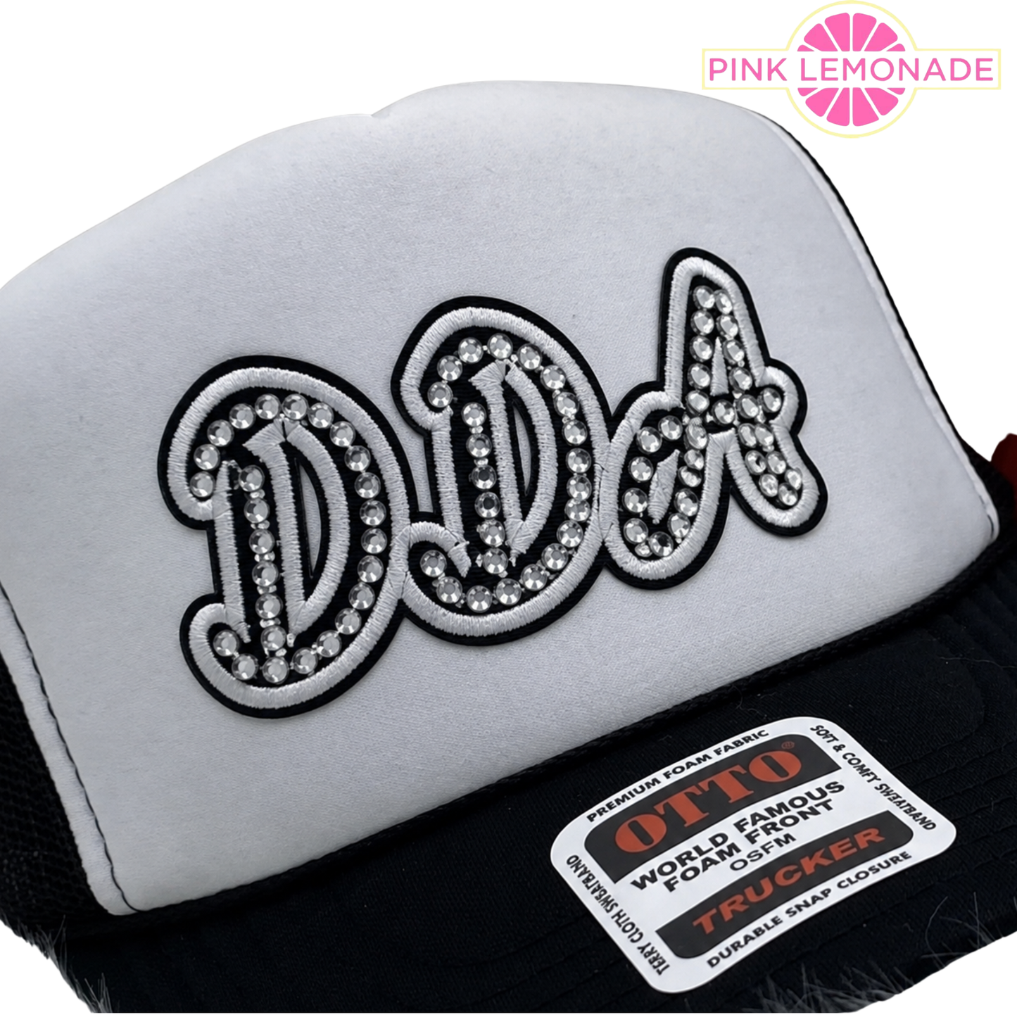 DDA Patched Rhinestone Trucker Hat