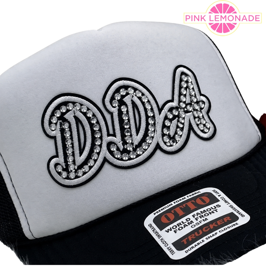 DDA Patched Rhinestone Trucker Hat