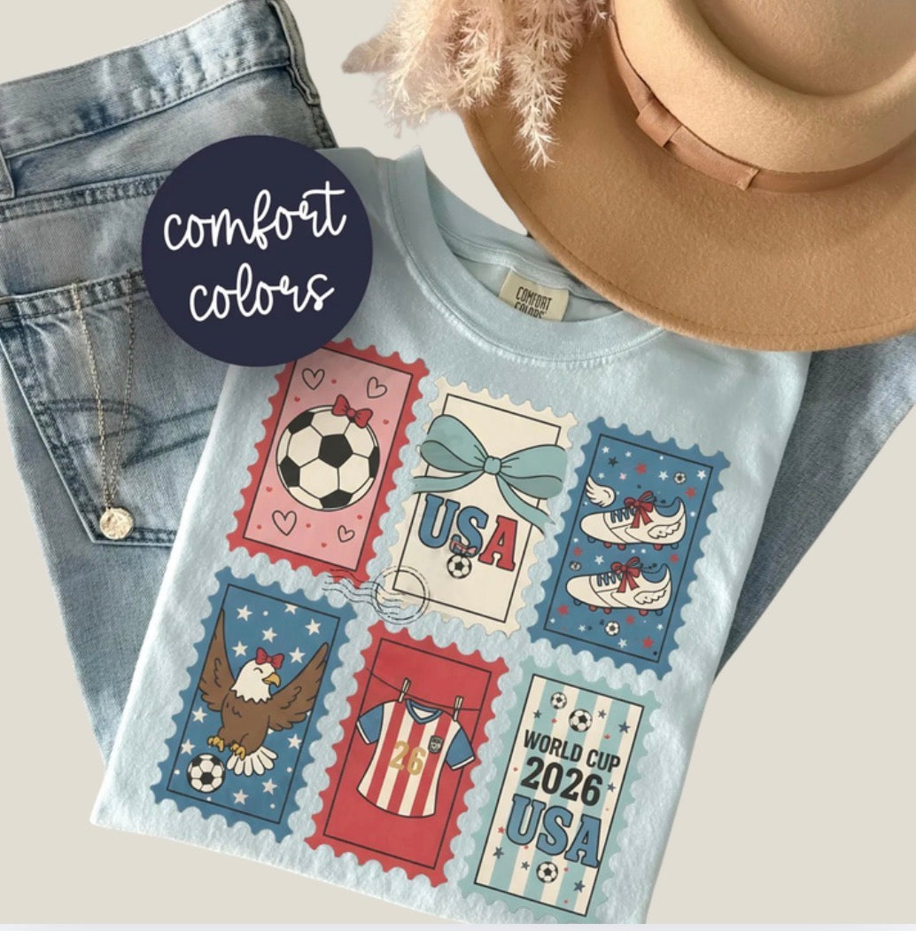 Cutesy World Cup Stamps