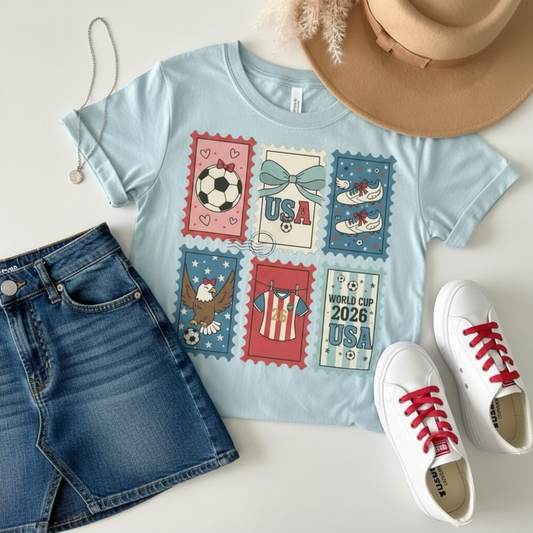 Cutesy World Cup Stamps