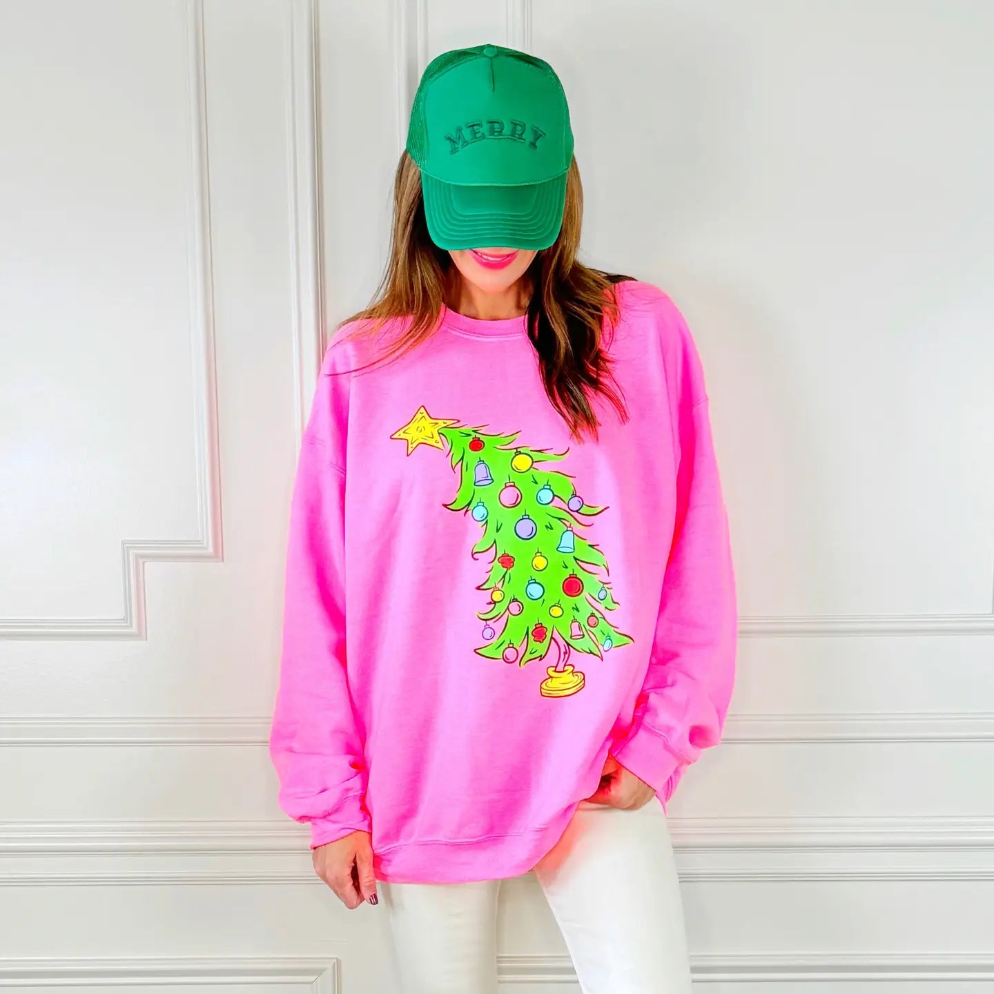 *SALE* Grinch Tree Crewneck