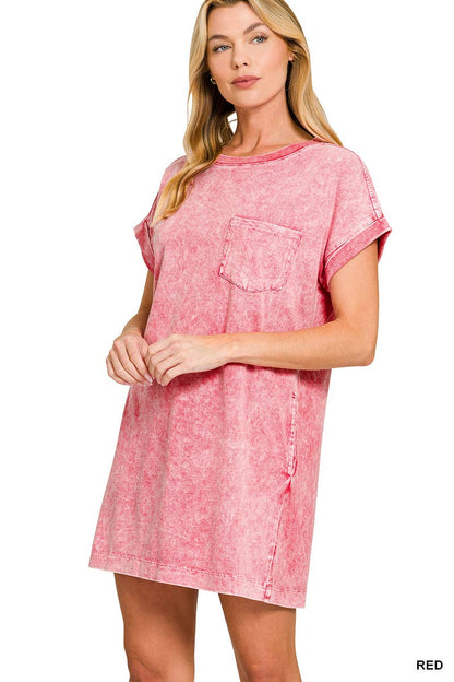 Mineral Washed TShirt Dresses