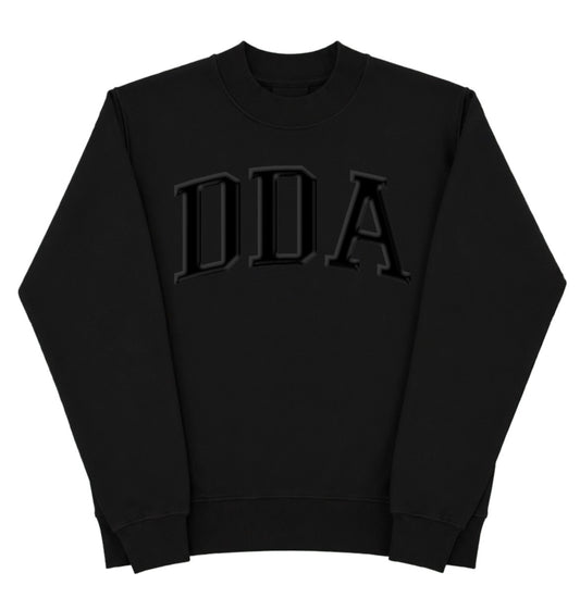 Blackout PUFF Print Mock Neck