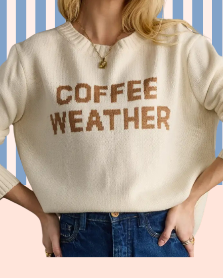 Coffee ☕️ Weather Sweater