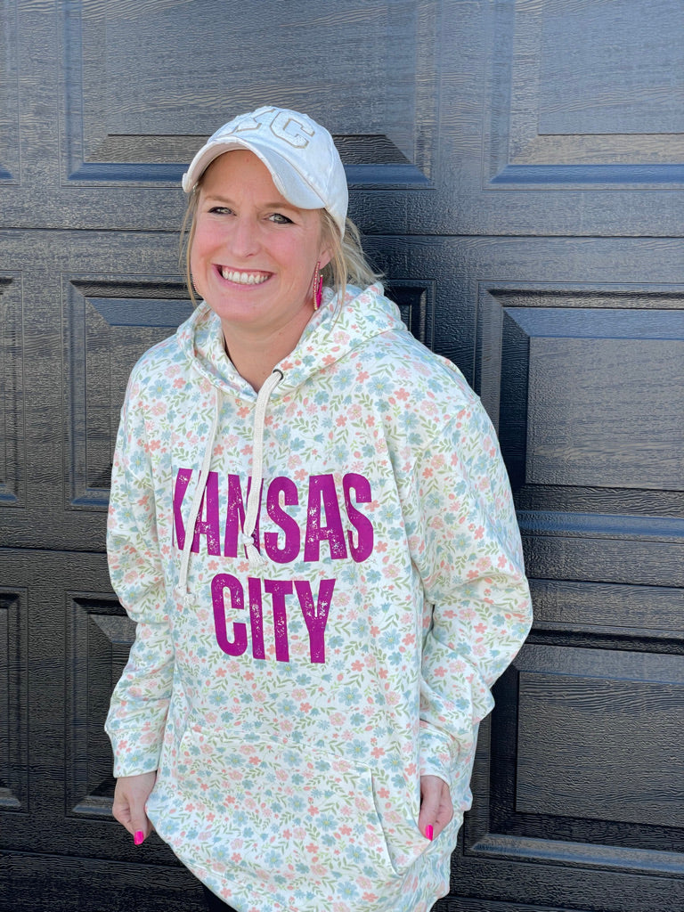 Floral KANSAS CITY Hoodie