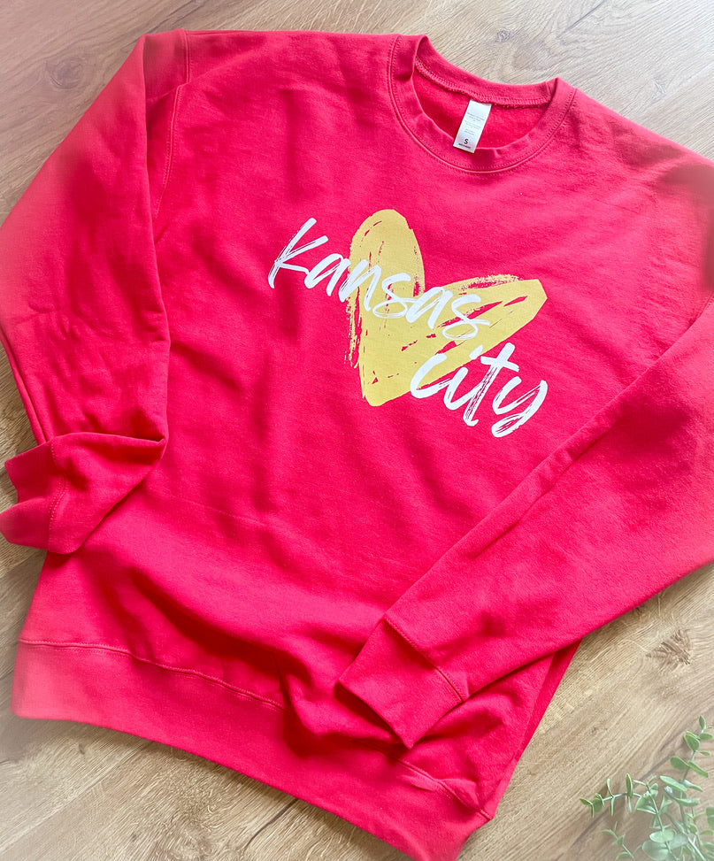 KC Heart Graffiti Fleece