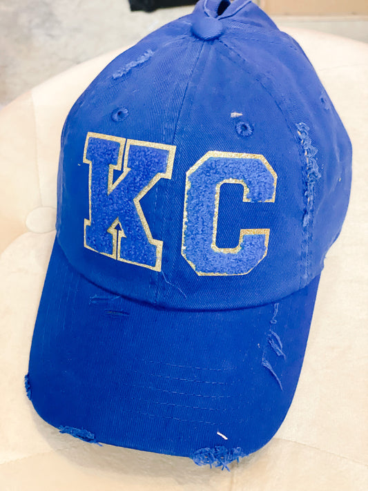 Blue on Blue KC Hat