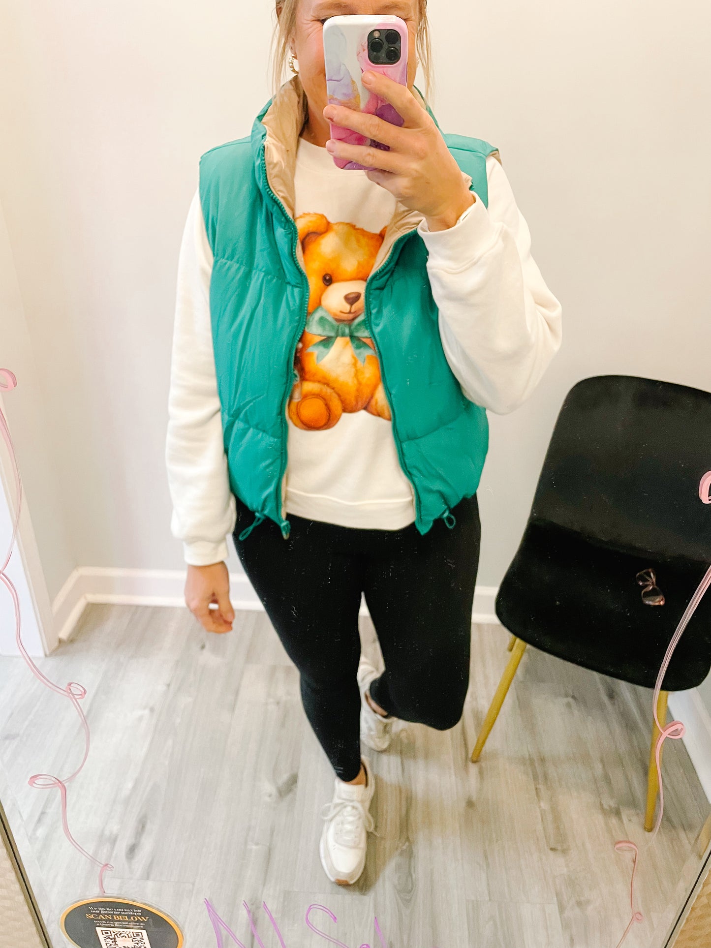 Reversible Puffer Vest