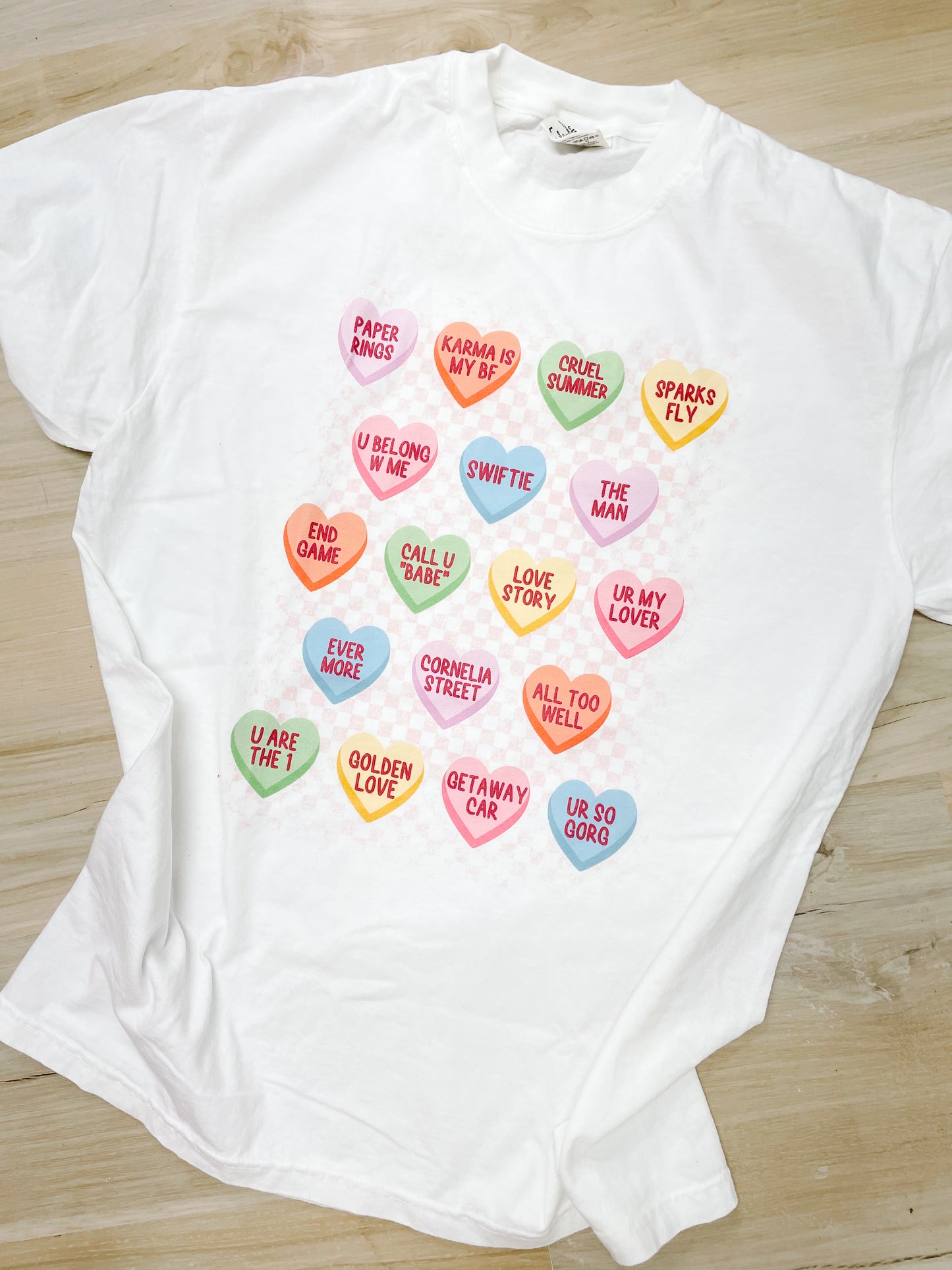 Swiftie Candy Heart Fleece/Tee