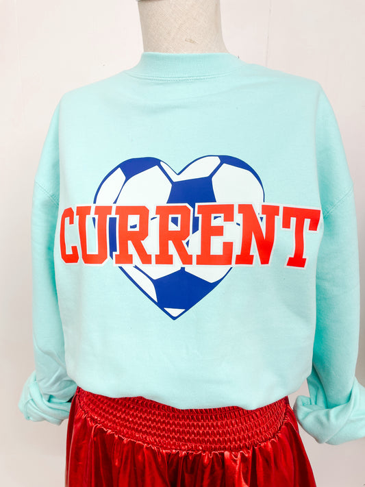 Mint KC Current Fleece