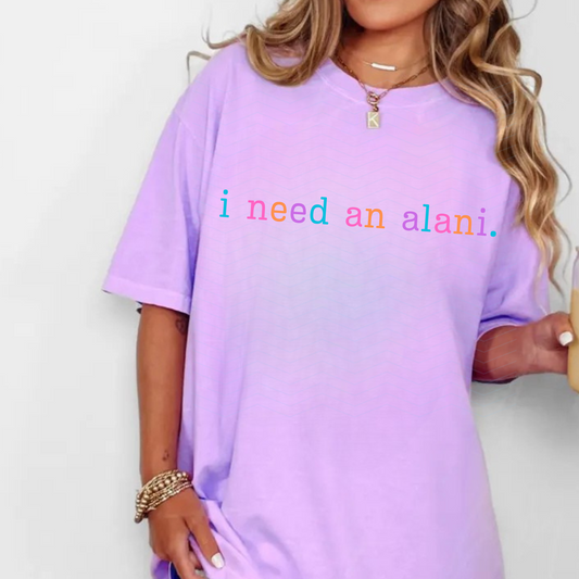 I need an Alani Tee