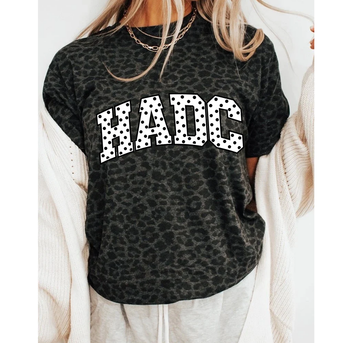 ADULT HADC Leopard Tee