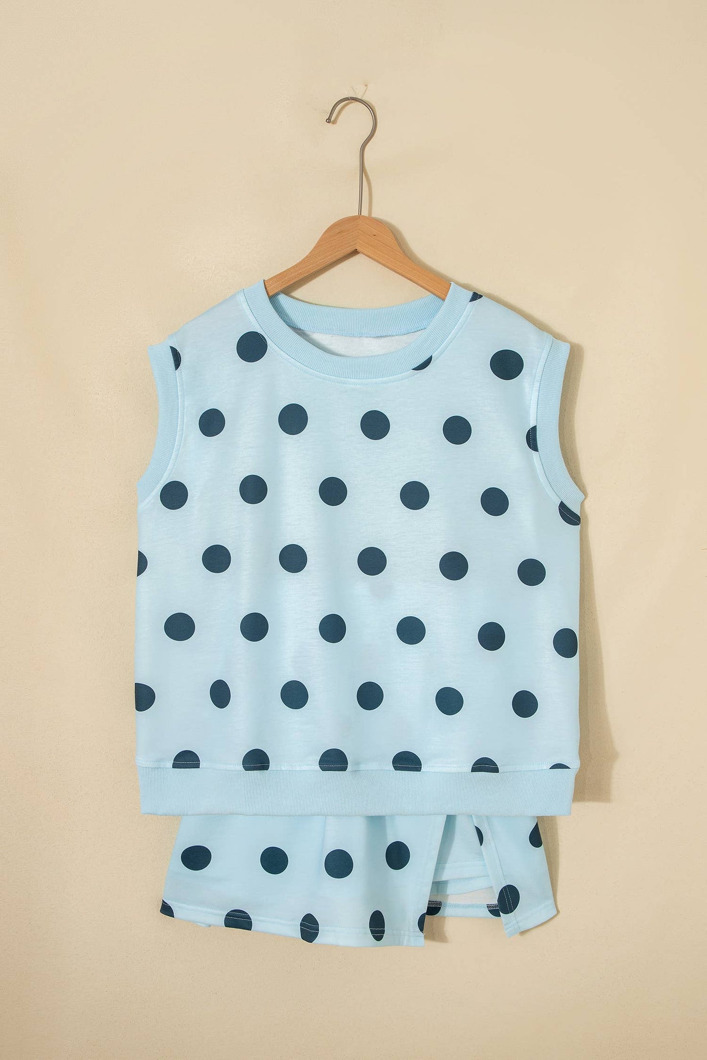 Polka Dot Split Skort Set