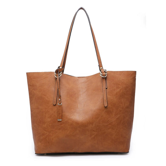 2 in 1 Leather Tote Bag
