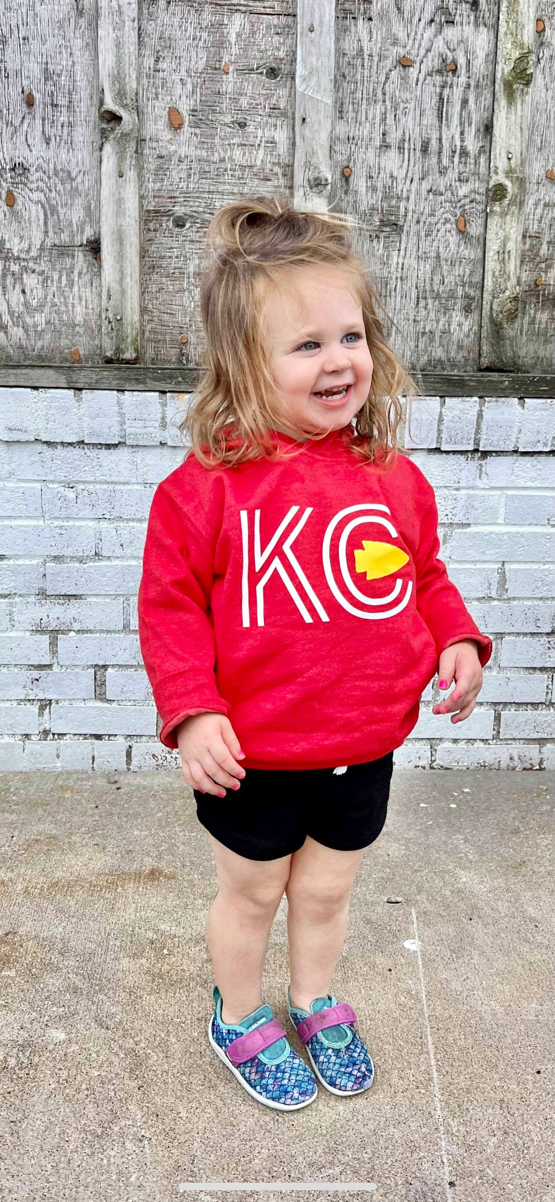 Youth Red KC Hoodie